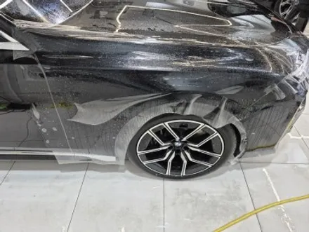 BMW 7시리즈 740D 크롬죽이기 및 프런트패키지 PPF시공 / 경기 광명