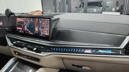리얼카본 실내랩핑 BMW X6 시공사례 / 경기 광명