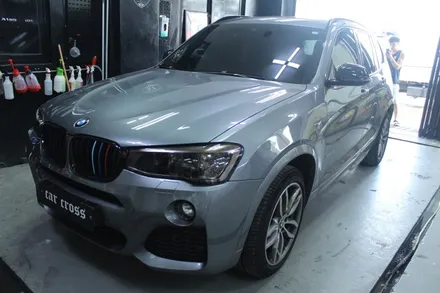 BMW X3 헤드램프 및 테일램프  랩핑 작업 / 경기 광명