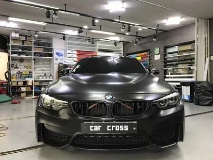자동차전체랩핑 진수 BMW M3 사틴블랙 풀스킨 / 광명, 안양, 시흥