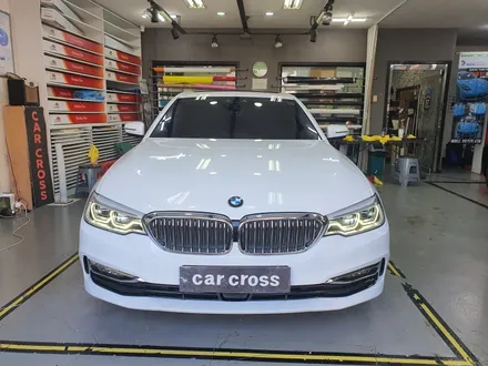 BMW 530i 블루스톤에서 화이트유광으로 전체컬러 변경! / 광명, 안양, 시흥