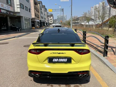 KIA 스팅어 사고수리 후 랩핑 재시공 - 카크로스 - / 광명, 안양, 시흥