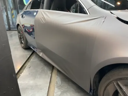 벤츠 CLA 무광다크그레이 전체랩핑 무광의 포스는 다르다! / 광명, 안양, 시흥