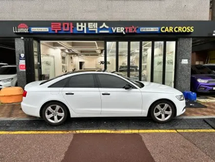 아우디 A6 유광화이트 전체랩핑 후, 신차 뽑았어? / 광명, 안양, 시흥