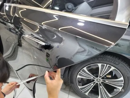 벤츠 E200 W214 본넷생활보호패키지 PPF 시공 후기! / 경기 광명