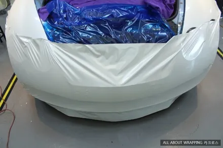 벤틀리 컨버터블 전체랩핑, 수입차 카스킨 전문점 카크로스 / 경기 광명