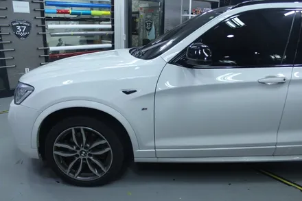 BMW X3 루프스킨 및 사이드미러 랩핑 결과는? / 경기 광명