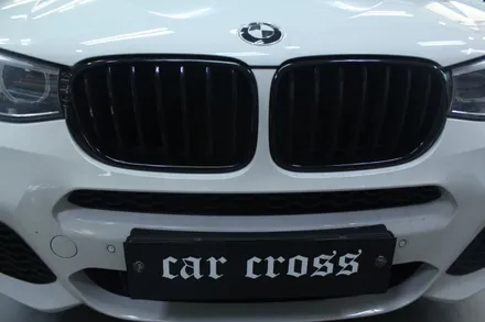 BMW X3 루프스킨 사이드미러 그릴 휀다크롬 필름시공! / 경기 광명