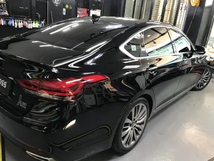 광명,안양랩핑전문점 제네시스 G380 화이트펄 전체랩핑 / 경기 광명