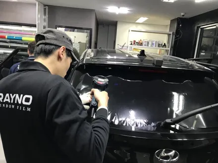 투싼 그릴 크롬죽이기 및 레이노S5썬팅 / 경기 광명