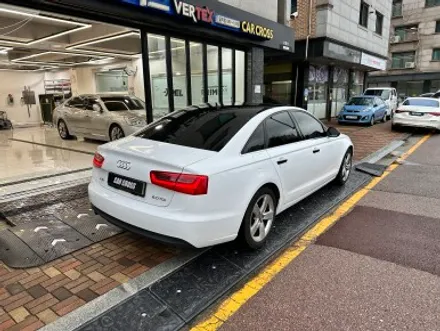 아우디 A6 유광화이트 전체랩핑 후, 신차 뽑았어? / 광명, 안양, 시흥