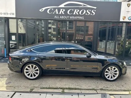 아우디 A7 크롬딜리트 끝판왕 블랙 RS룩, and 실내랩핑 / 광명, 안양, 시흥