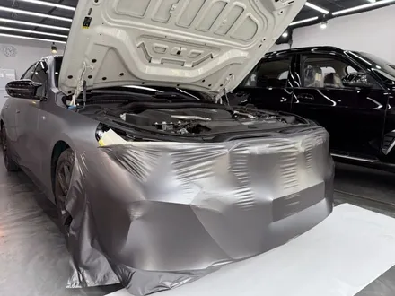 BMW 5시리즈 G60 앞범퍼 사고 후, 랩핑 재시공 후기! / 경기 광명