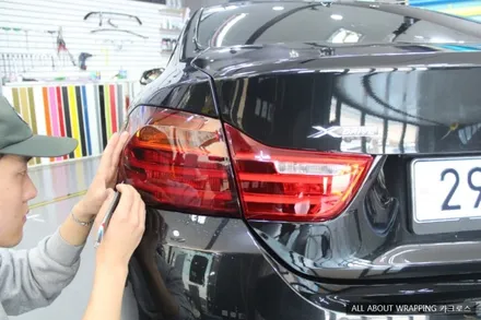 BMW 420D  PPF시공, 라이트필름, 전면그릴 포인트랩핑 시공후기 / 경기 광명