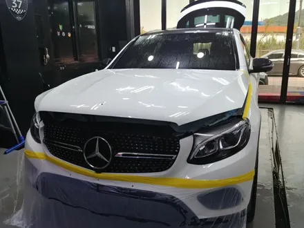 벤츠 GLC300쿠페 루프스킨부터 붕어입 그리고 PPF 시공후는? / 광명, 안양, 시흥