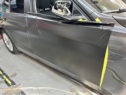 BMW 320D 사틴블랙 전체랩핑 변화의 탁월한 선택! / 광명, 안양, 시흥