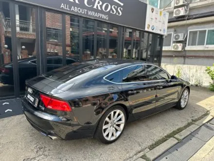 아우디 A7 크롬딜리트 끝판왕 블랙 RS룩, and 실내랩핑 / 광명, 안양, 시흥