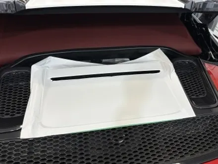 아우디 R8, 전체 랩핑을 통한 사틴 화이트로 완벽한 드레스업! / 경기 광명