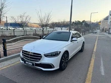 자동차랩핑전문점 벤츠S클래스 화이트유광 전체랩핑 / 경기 광명