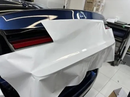 전체랩핑! BMW 530I 화이트유광으로 컬러 체인지! / 경기 광명