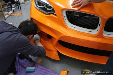 BMW M2 쿠페 전체랩핑, 경기랩핑, 광명 카크로스 / 경기 광명