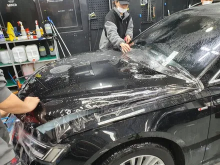 아우디 A6 실내 카본블랙 그리고 본넷 보호까지 한번에!PPF 잘하는 곳 찾으신다면? / 광명, 안양, 시흥