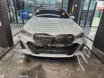 BMW G60 530i, 뜻밖의 사고 후 바로 전체 PPF 진행 / 경기 광명