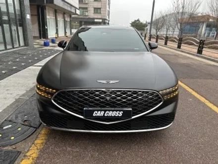 제네시스 G90, 사고 차량 랩핑 재시공도 깔끔하게 마무리! / 경기 광명