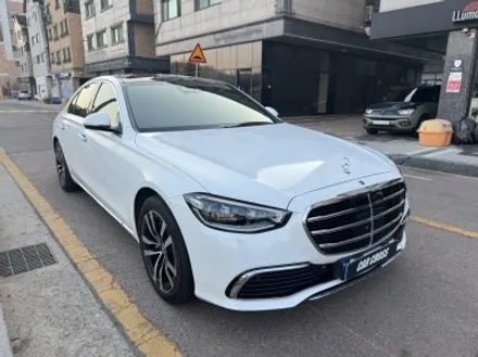 자동차랩핑전문점 벤츠S클래스 화이트유광 전체랩핑 / 경기 광명