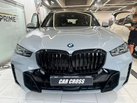 BMW X5 유광카본 실내랩핑 및 그릴랩핑 / 경기 광명