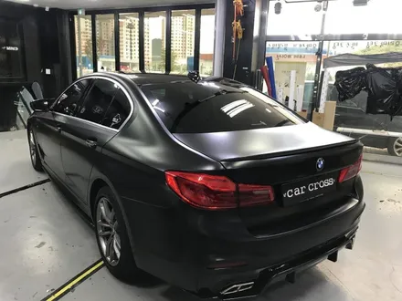 BMW G30 520D(리콜대상아님) 사틴블랙 전체랩핑 포인트! / 경기 광명