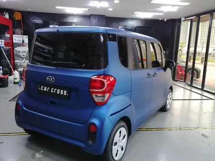 기아 레이 블루 매트 메탈릭( Blue Matte Metallic)전체랩핑 / 광명, 안양, 시흥