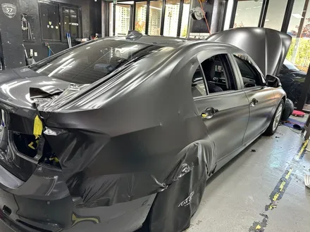 BMW 320D 사틴블랙 전체랩핑 변화의 탁월한 선택! / 광명, 안양, 시흥