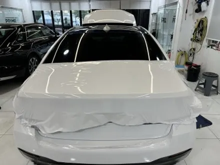 전체랩핑! BMW 530I 화이트유광으로 컬러 체인지! / 경기 광명