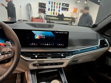 카본 실내랩핑 및 생활보호 PPF시공 BMW X5 / 경기 광명