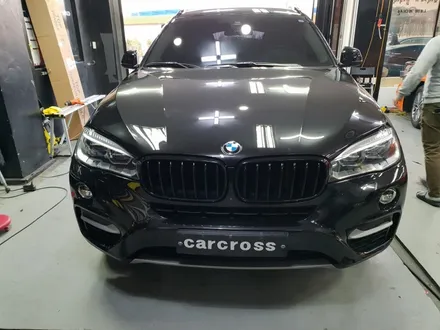 BMW X6 블랙팩? 그릴, 윈도우크롬, 루프렉 랩핑으로! / 광명, 안양, 시흥