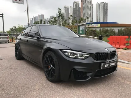 자동차전체랩핑 진수 BMW M3 사틴블랙 풀스킨 / 광명, 안양, 시흥