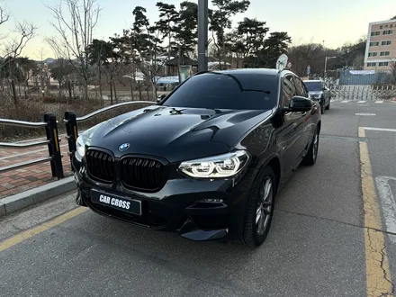 BMW X4 어정쩡한 하단 은색몰딩 원톤블랙랩핑으로 디자인하다? / 광명, 안양, 시흥