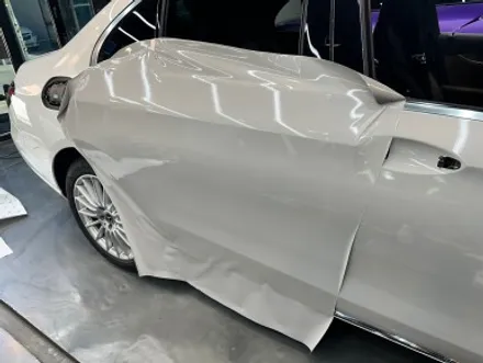 벤츠 E클래스 스톰그레이 전체랩핑 시공효과는? / 광명, 안양, 시흥