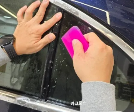 벤츠E200 노틱블루 보닛패키지와 실내 PPF시공 / 경기 광명