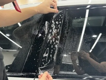 크롬랩핑 BMW 520i 키드니그릴 랩핑후기! / 경기 광명