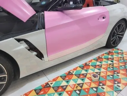 BMW Z4 전체랩핑 핑크컬러 너무 특별해! / 경기 광명