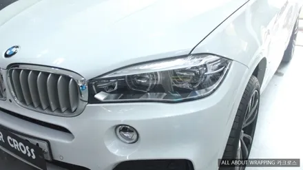 광명랩핑, BMW X5 라이트필름 시공후기 / 경기 광명