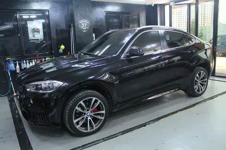 BMW X6 윈도우크롬과 루프렉 랩핑! / 경기 광명