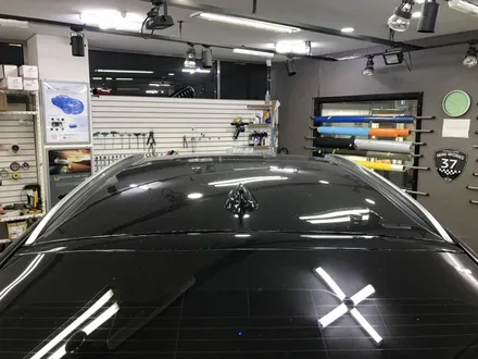 BMW X6 루프렉 블랙랩핑 시공 블랙에 블랙을 더하면? / 경기 광명