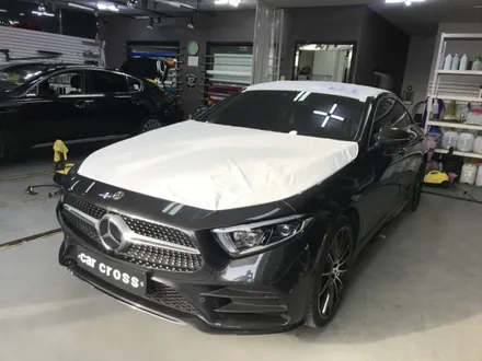 벤츠 CLS 400D AMG line 본넷 PPF로 광빨과 보호를 동시에! / 경기 광명