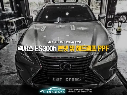 렉서스 ES300h 본넷 및 라이트 PPF 신차일때 하자! / 광명, 안양, 시흥