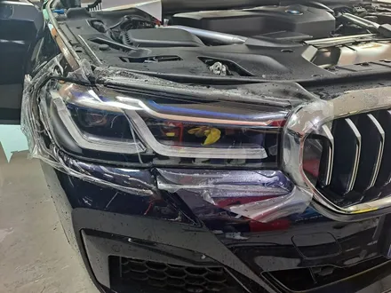 BMW 530e 실내 하이그로시 손지문 스트레스신가요? 그럼 PPF죠! / 광명, 안양, 시흥