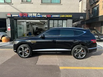 자동차 보호시공 블랙 차량 필수 제네시스 GV80 본넷패키지 / 서초, 양재, 강남