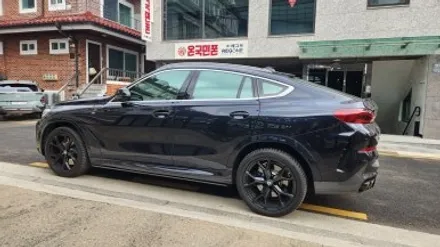 리얼카본 실내랩핑 BMW X6 시공사례 / 경기 광명